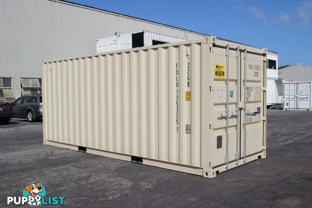 New 20ft Shipping Containers Brisbane - From $6550 + GST