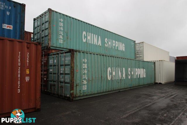 Used 40ft Shipping Containers Williamtown - From $3990 + GST