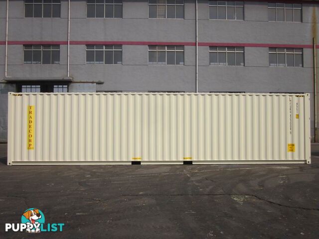 New 40ft High Cube Shipping Containers Dungog - From $7950 + GST