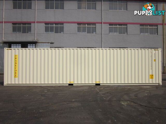 New 40ft High Cube Shipping Containers Scone - From $7950 + GST