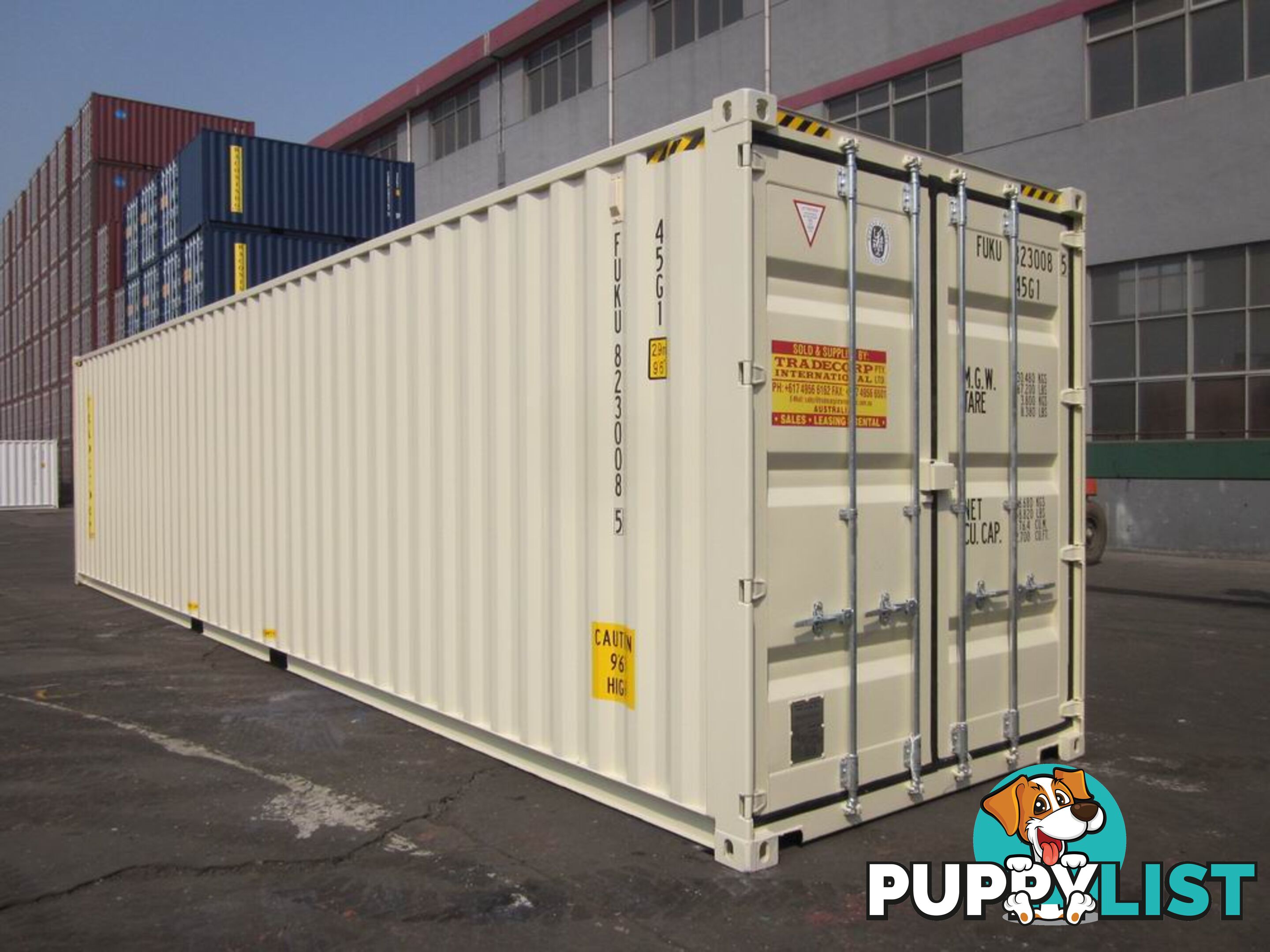 New 40ft High Cube Shipping Containers Scone - From $7950 + GST