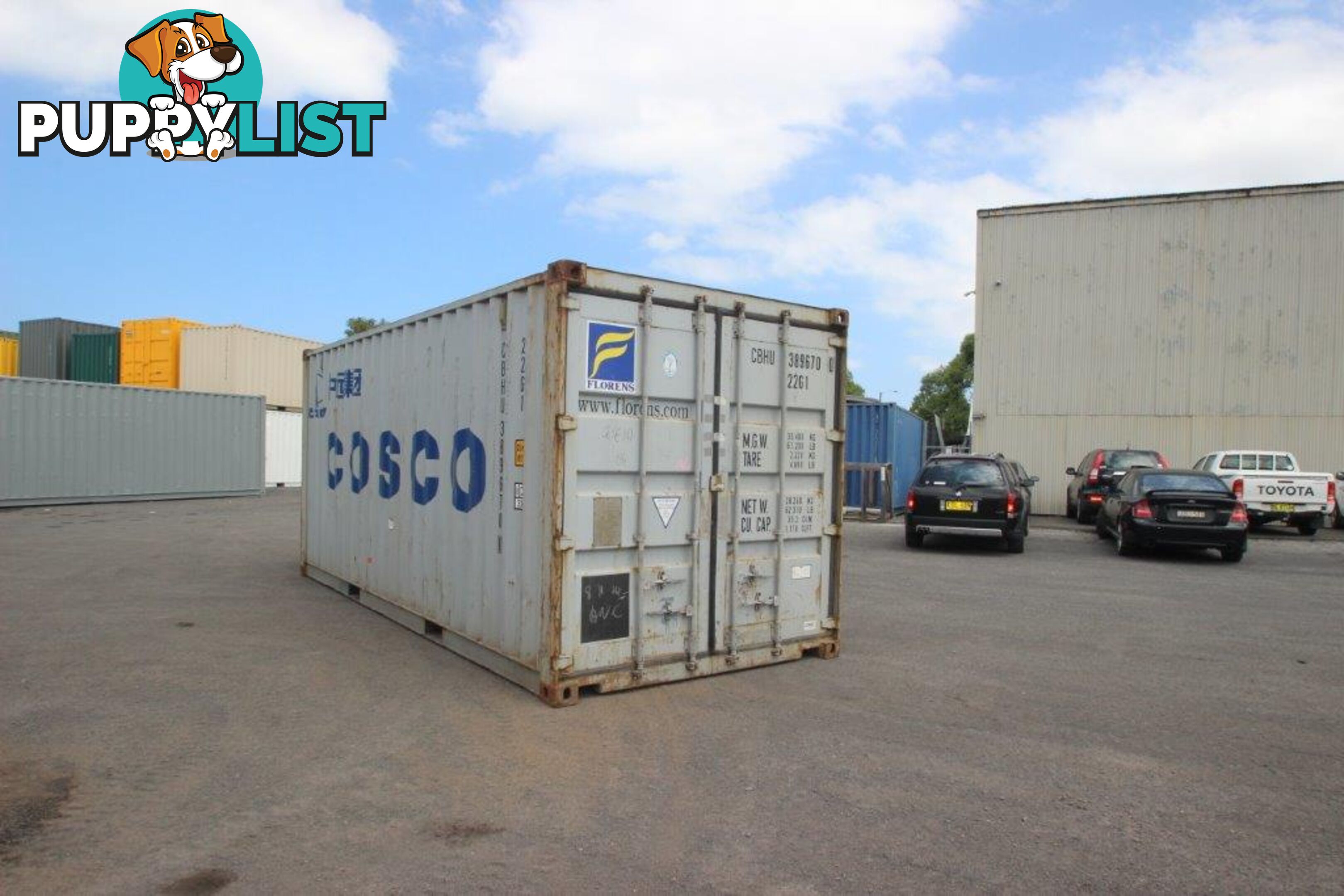 Used 20ft Shipping Containers Heathcote - From $2950 + GST