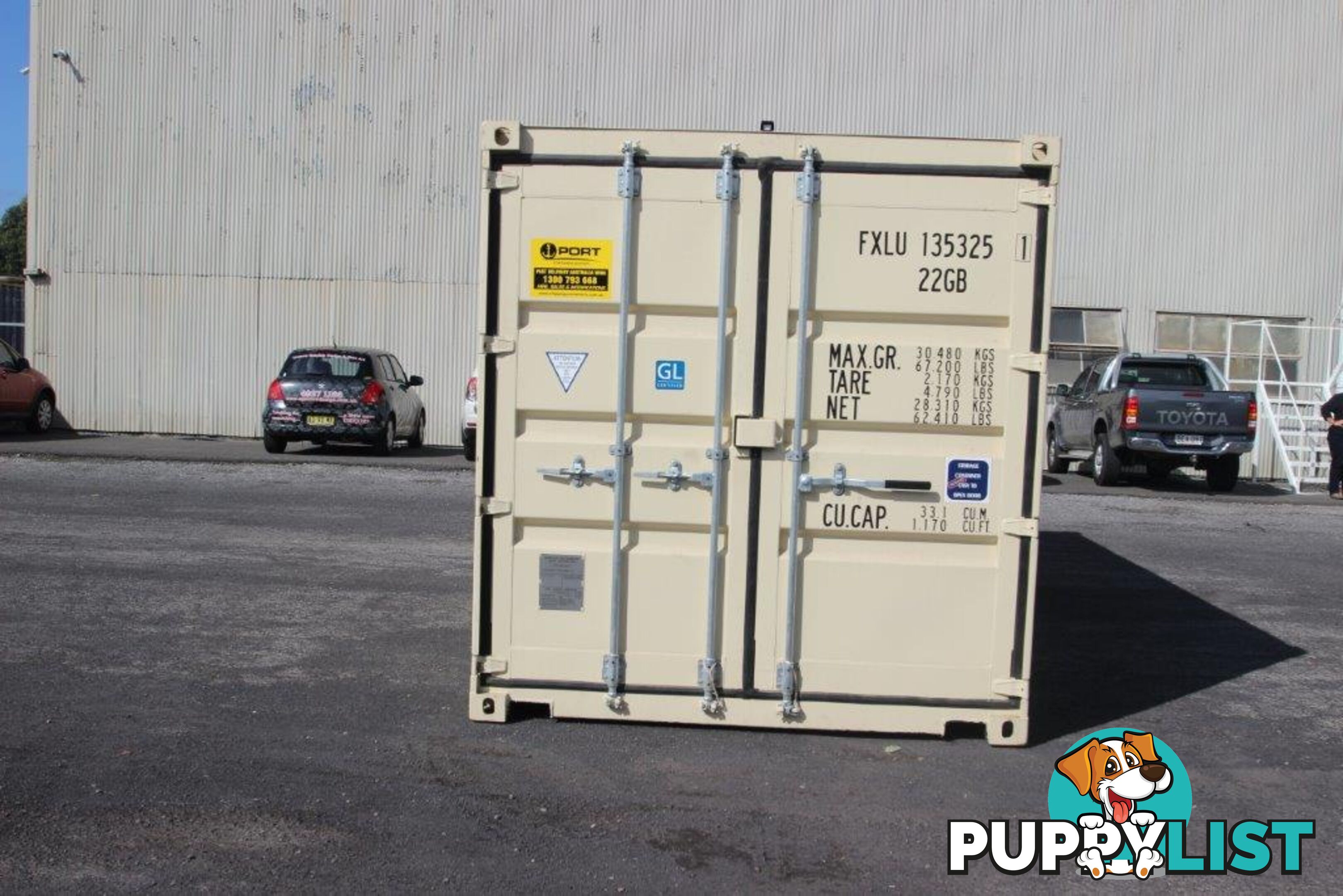 New 20ft Shipping Containers Ballina - From $6450 + GST