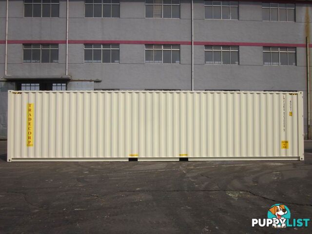 New 40ft High Cube Shipping Containers Canberra - From $8350 + GST