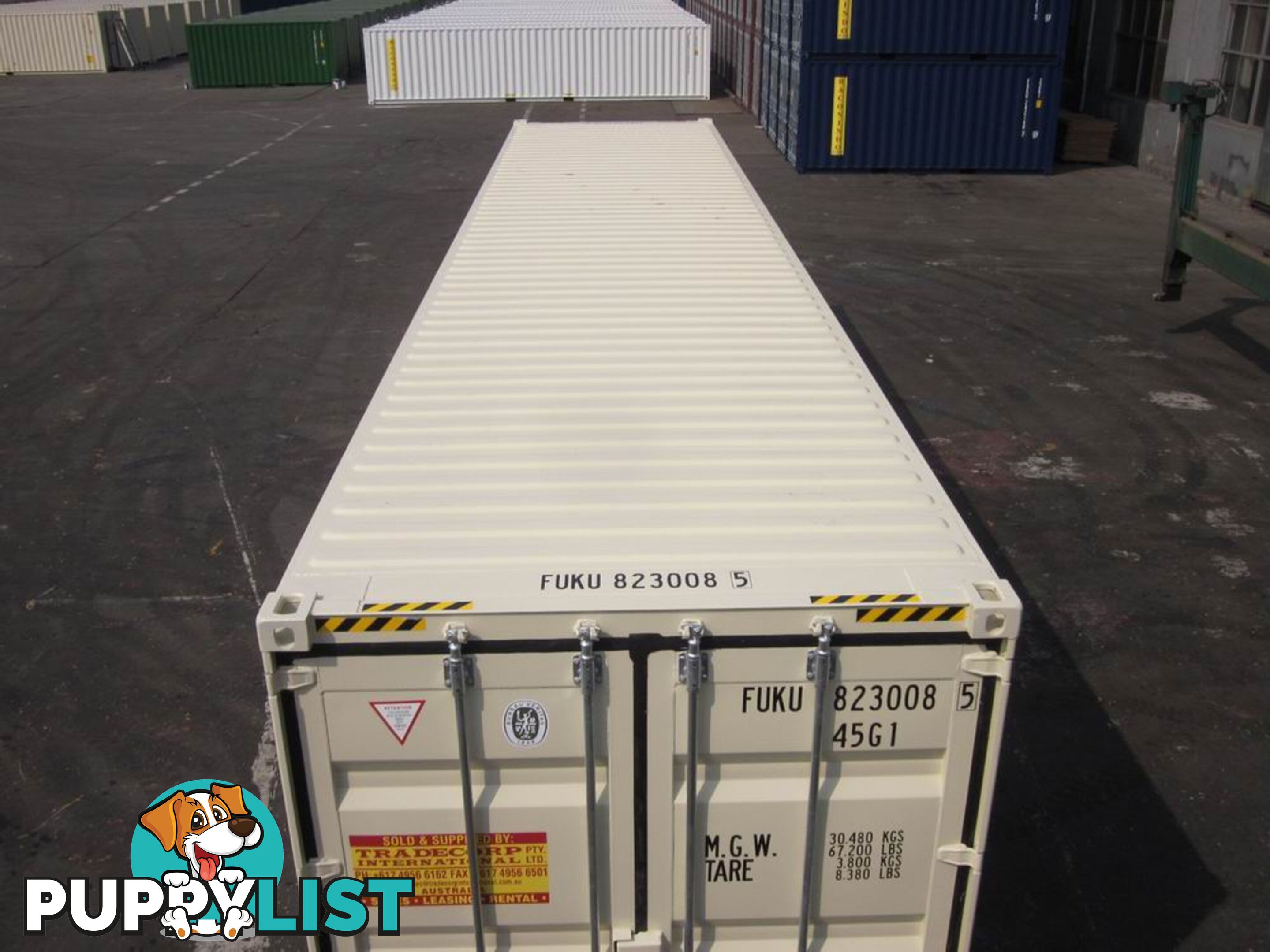 New 40ft High Cube Shipping Containers Canberra - From $8350 + GST