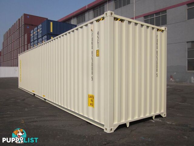 New 40ft High Cube Shipping Containers Mandurah - From $8500 + GST