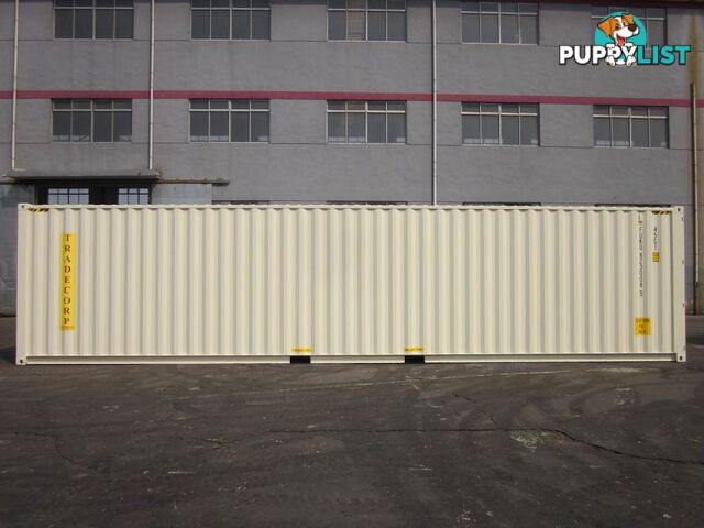 New 40ft High Cube Shipping Containers Ulladulla - From $7150 + GST