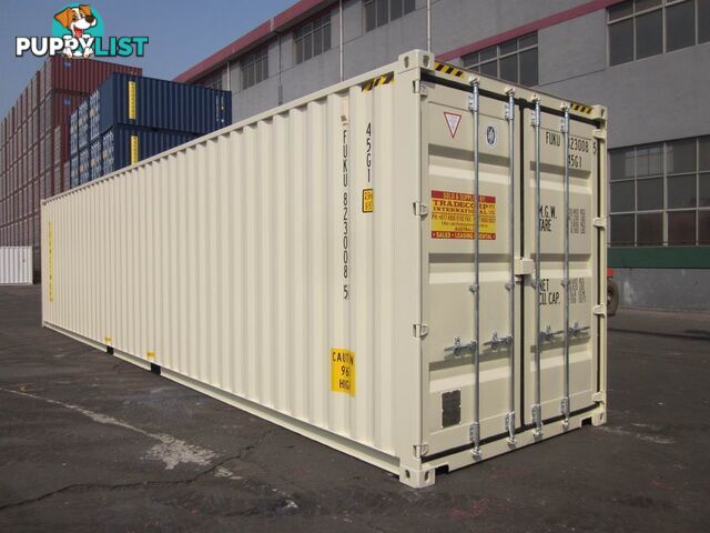 New 40ft High Cube Shipping Containers Geelong - From $7100 + GST