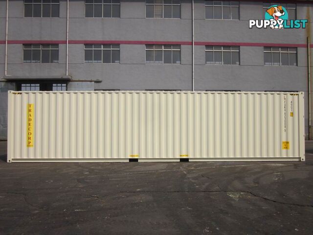 New 40ft High Cube Shipping Containers Bunbury - From $8500 + GST