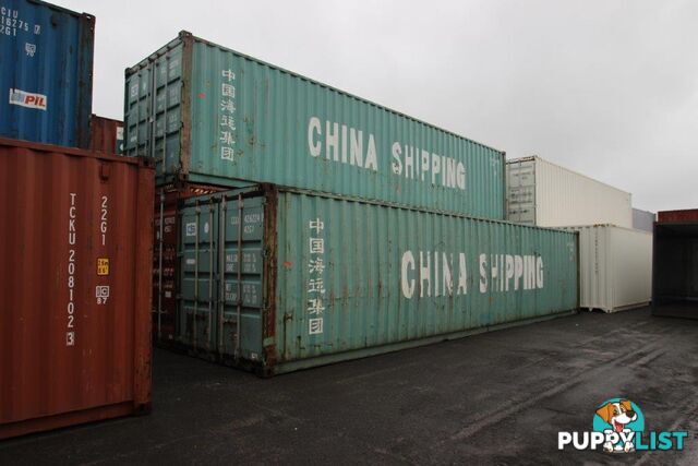 Used 40ft Shipping Containers Bendigo - From $3100 + GST