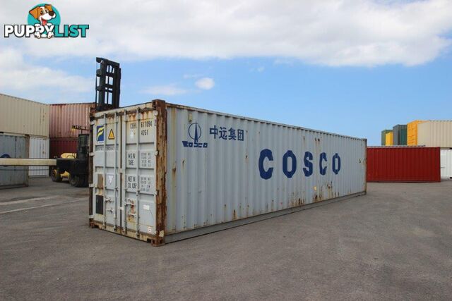 Used 40ft Shipping Containers Bendigo - From $3100 + GST