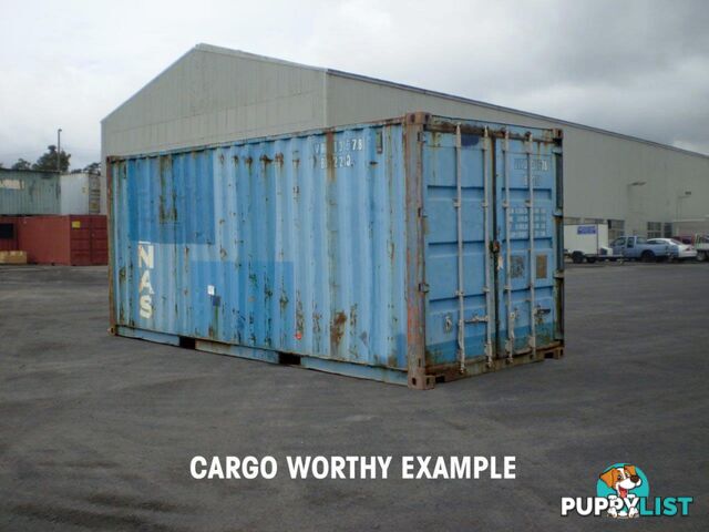 Used 20ft Shipping Containers  - From $3500 + GST