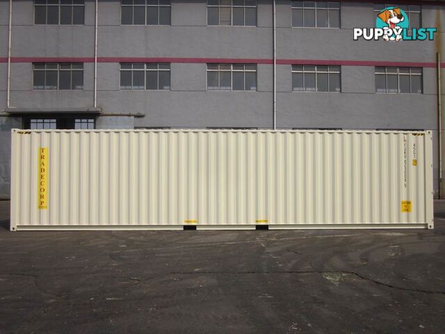 New 40ft High Cube Shipping Containers Muswellbrook - From $7950 + GST