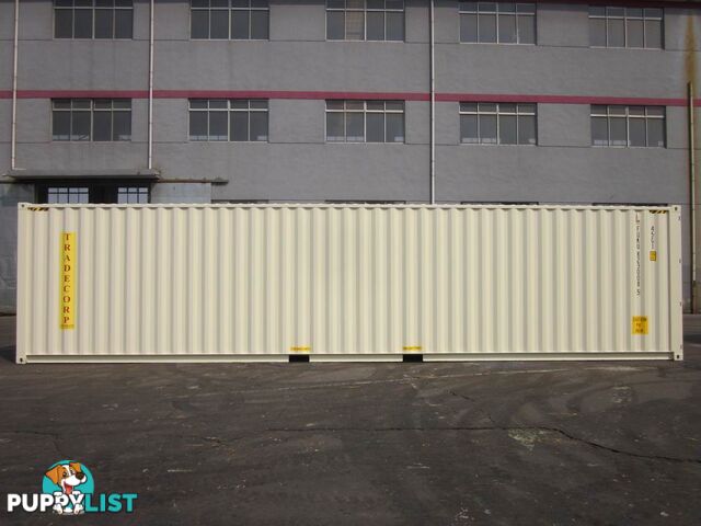 New 40ft High Cube Shipping Containers Bairnsdale - From $7100 + GST