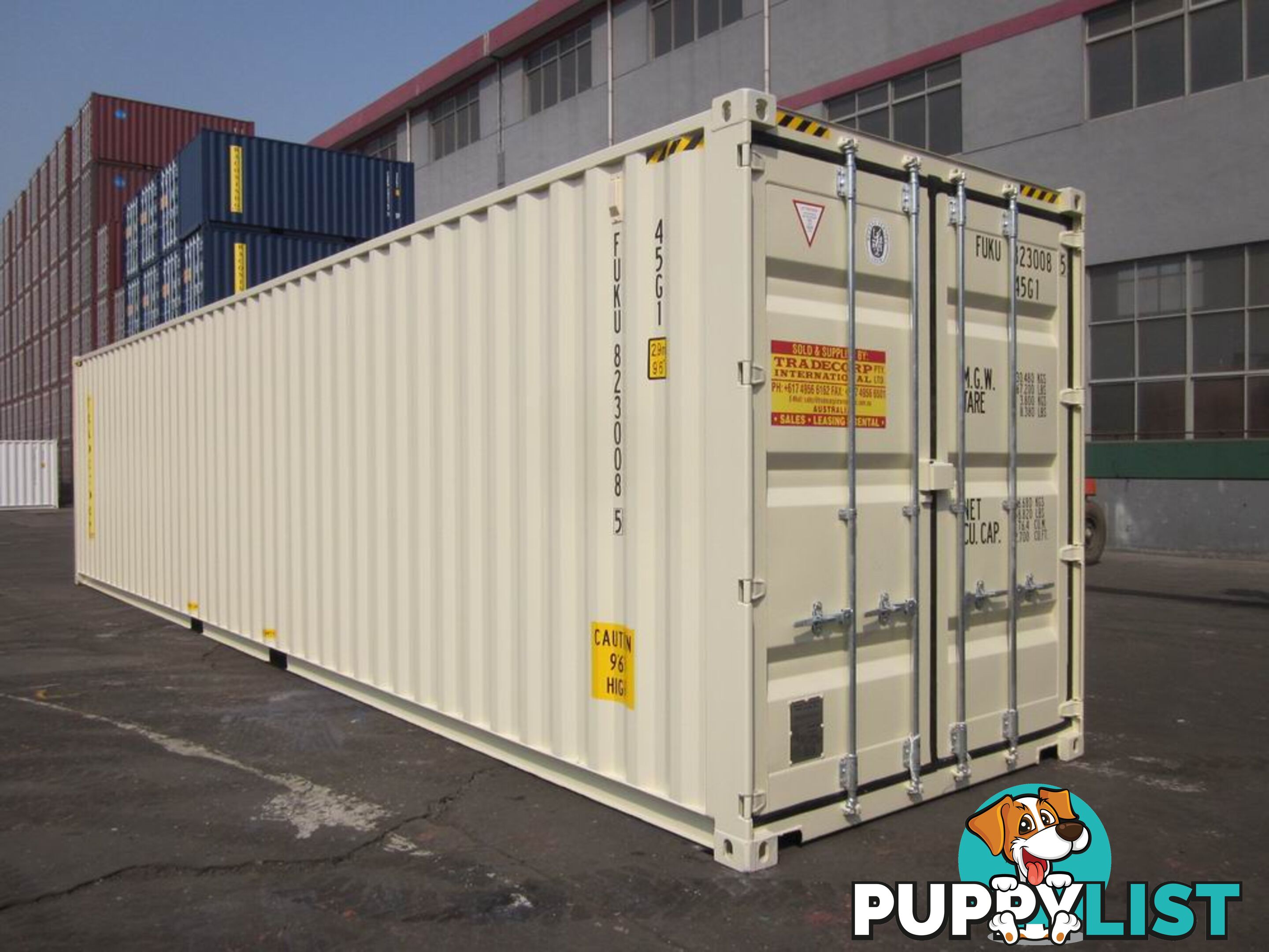 New 40ft High Cube Shipping Containers Bairnsdale - From $7100 + GST