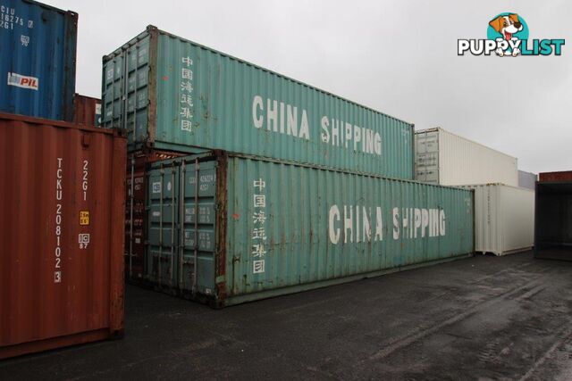 Used 40ft Shipping Containers Brisbane - From $3150 + GST