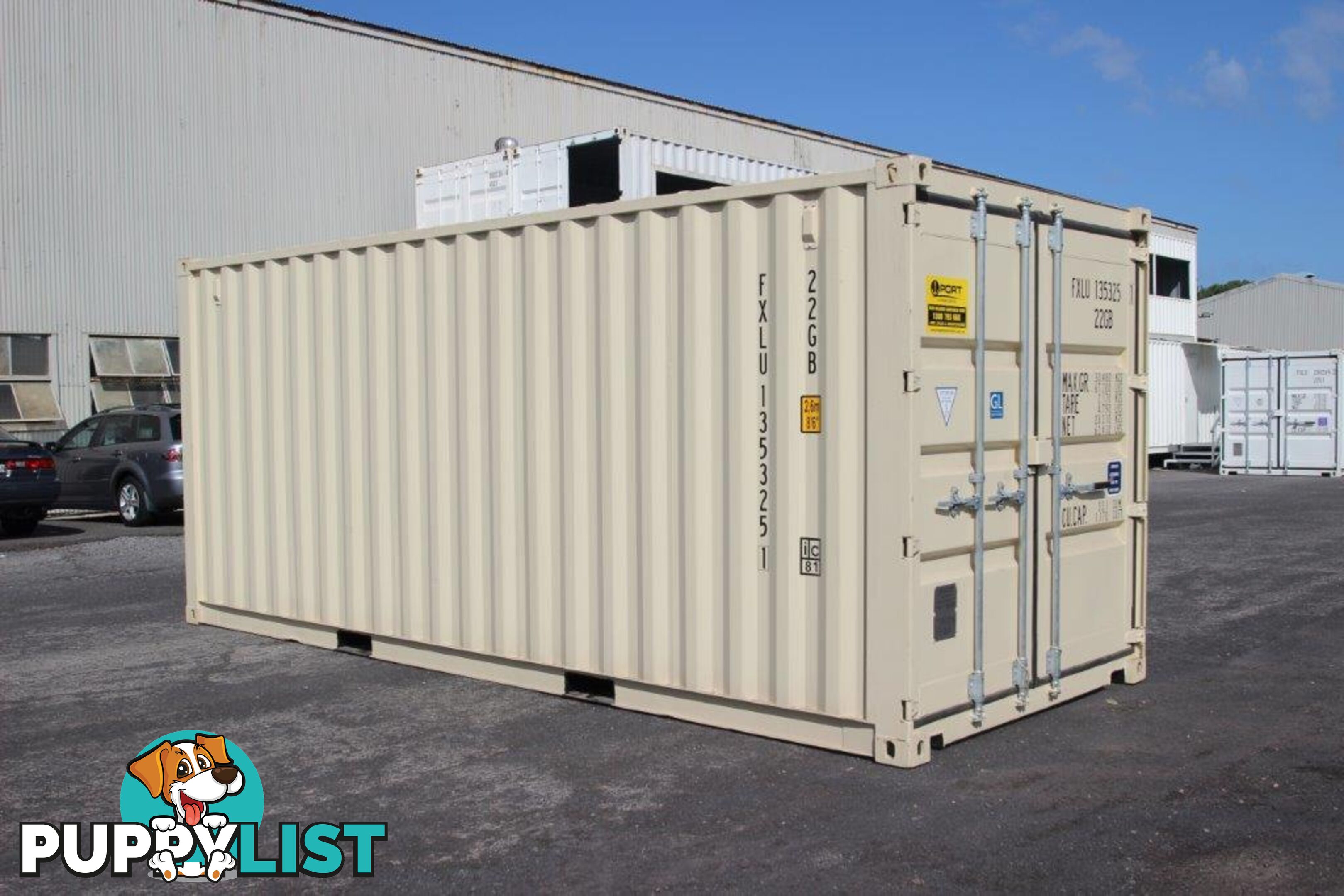 New 20ft Shipping Containers Cowes - From $6700 + GST