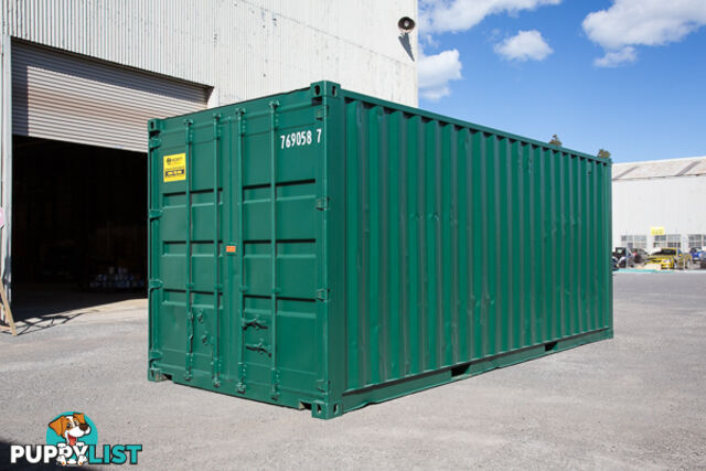 Refurbished Painted 20ft Shipping Containers Uralla - From $4350 + GST