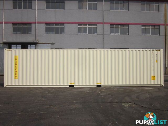 New 40ft High Cube Shipping Containers Raymond Terrace - From $7950 + GST