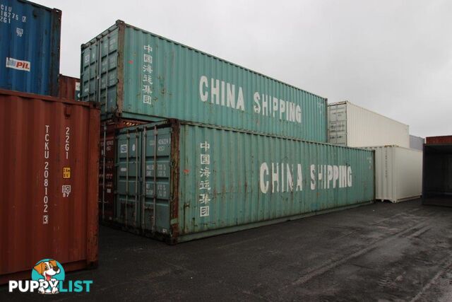 Used 40ft Shipping Containers Hervey Bay - From $3150 + GST