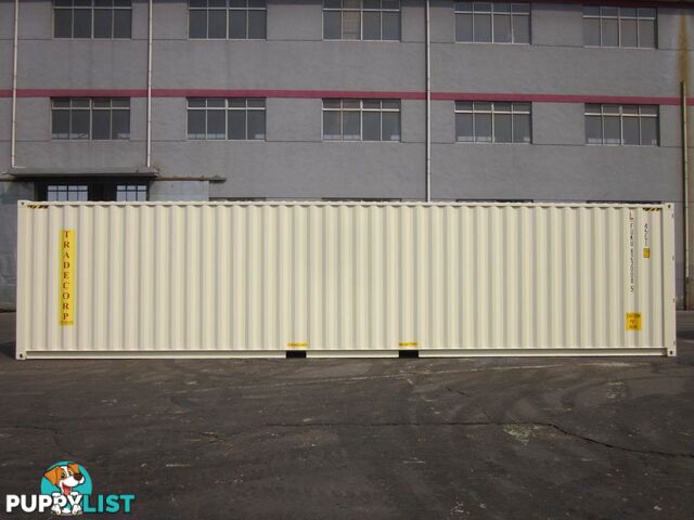 New 40ft High Cube Shipping Containers Albany - From $8500 + GST