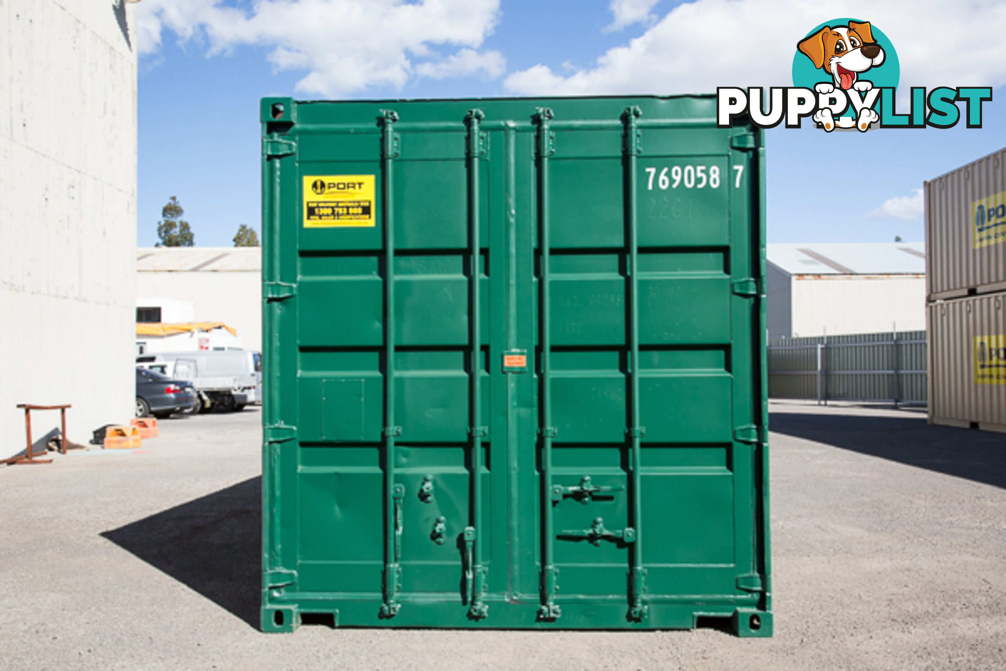 Refurbished Painted 20ft Shipping Containers Gungahlin - From $4650 + GST