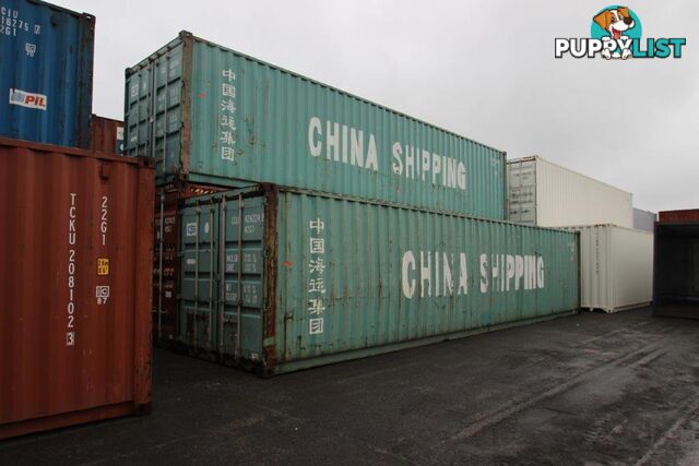 Used 40ft Shipping Containers Newcastle - From $3990 + GST