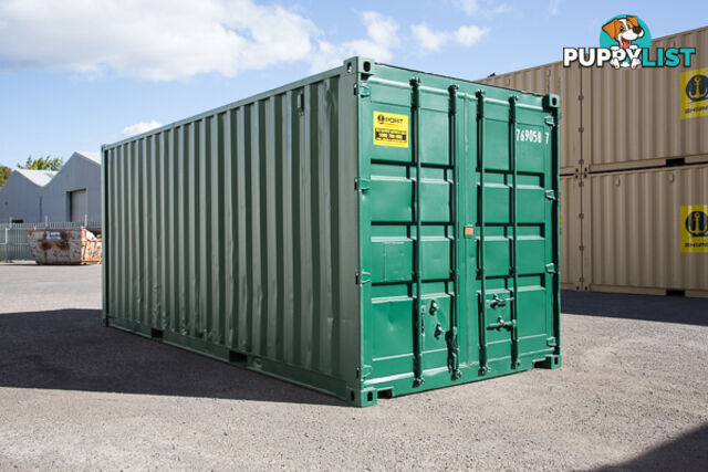 Refurbished Painted 20ft Shipping Containers Kingaroy - From $3900 + GST