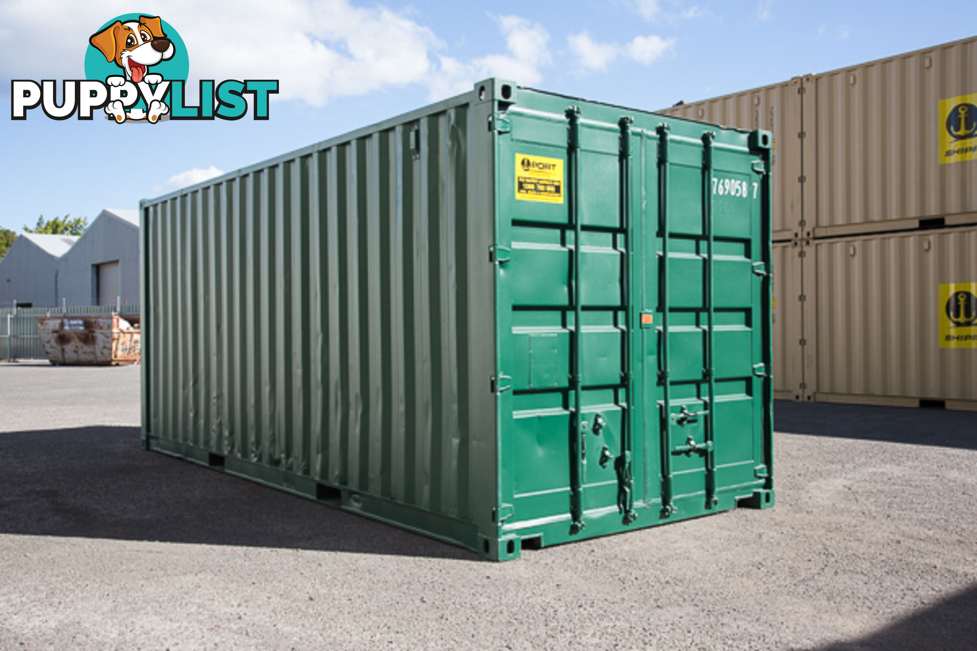 Refurbished Painted 20ft Shipping Containers Bega - From $3950 + GST