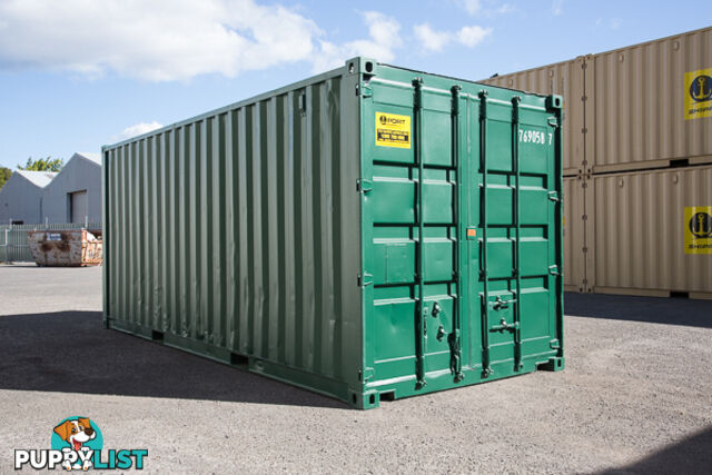 Refurbished Painted 20ft Shipping Containers Bega - From $3950 + GST