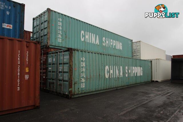Used 40ft Shipping Containers Beaudesert - From $3150 + GST