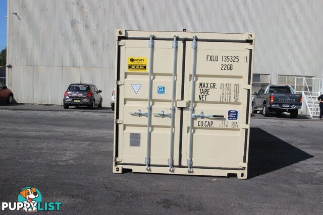 New 20ft Shipping Containers Gympie - From $6550 + GST