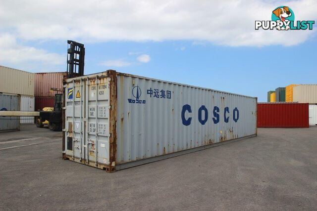 Used 40ft Shipping Containers Canberra - From $4490 + GST