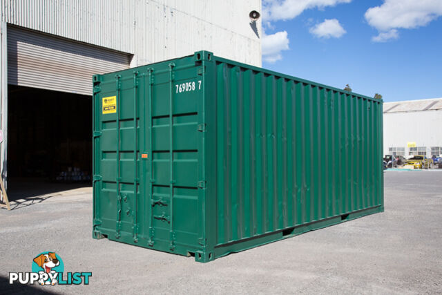 Refurbished Painted 20ft Shipping Containers Whyalla - From $4500 + GST