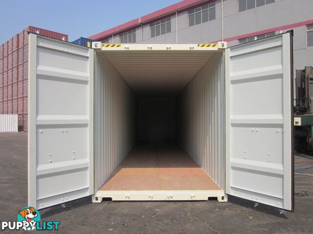 New 40ft High Cube Shipping Containers Orbost - From $7100 + GST