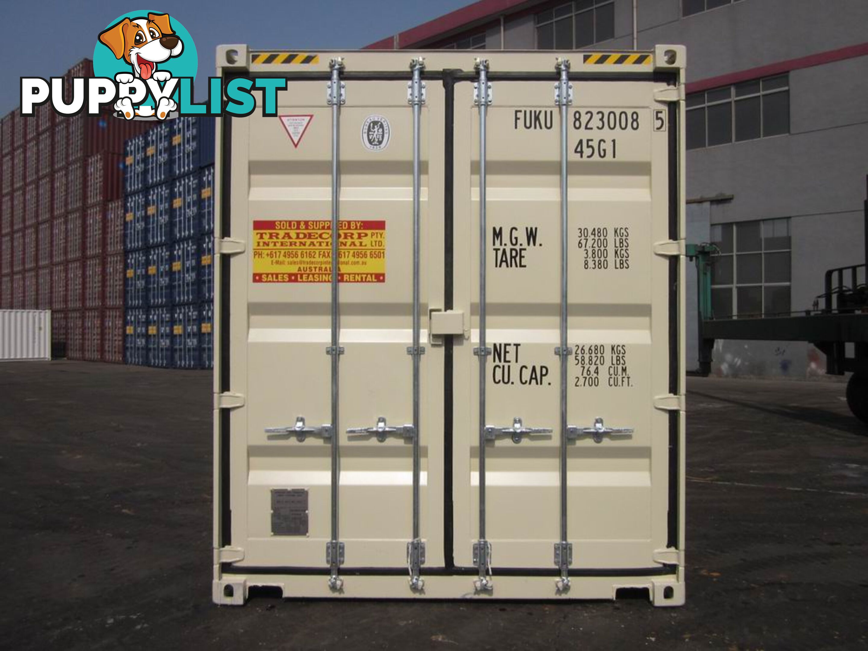 New 40ft High Cube Shipping Containers Young - From $7950 + GST