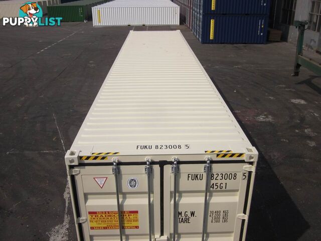 New 40ft High Cube Shipping Containers Bathurst - From $7150 + GST