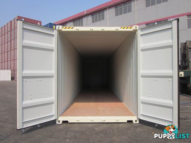 New 40ft High Cube Shipping Containers Williamtown - From $7950 + GST
