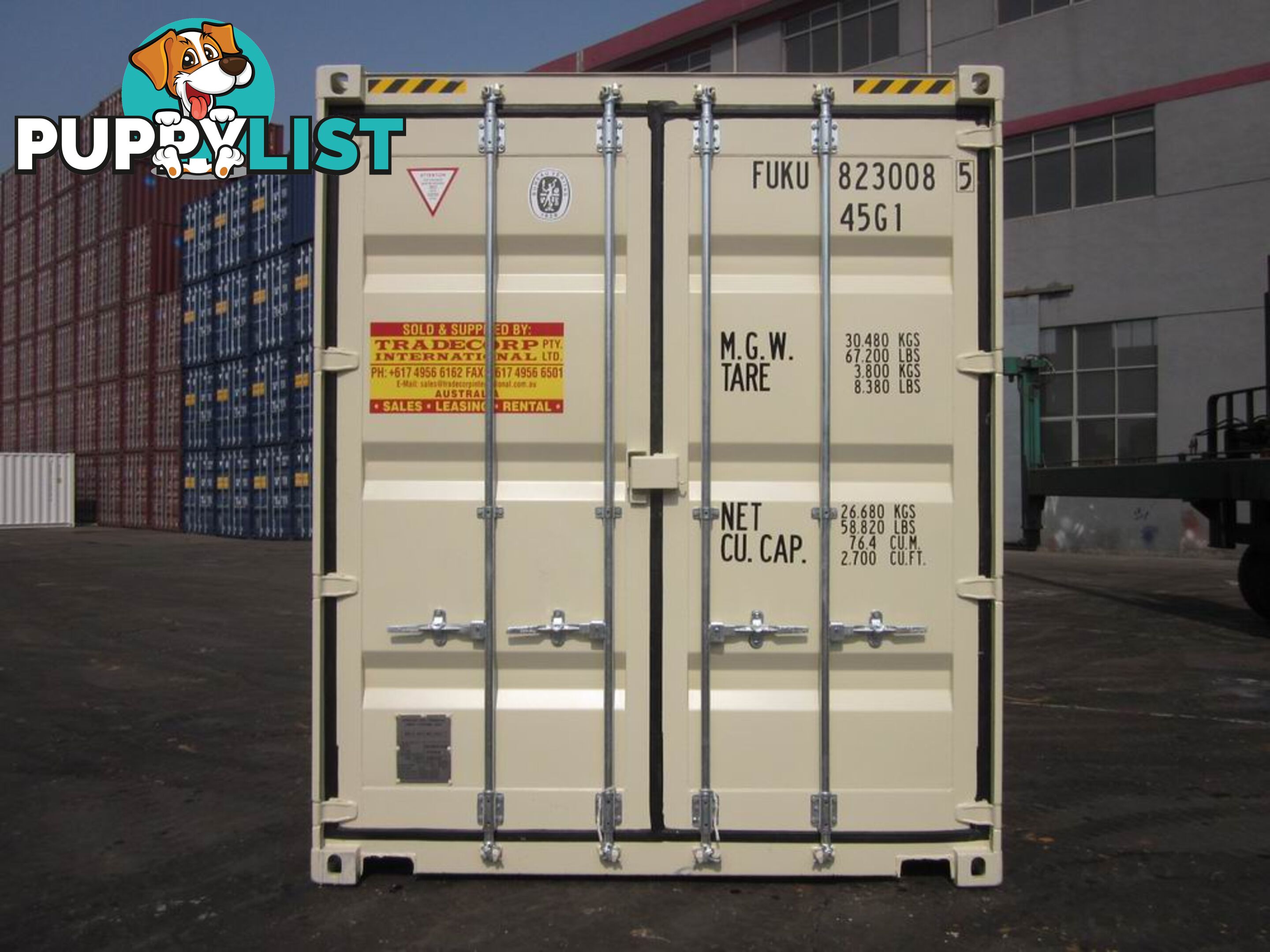 New 40ft High Cube Shipping Containers Williamtown - From $7950 + GST