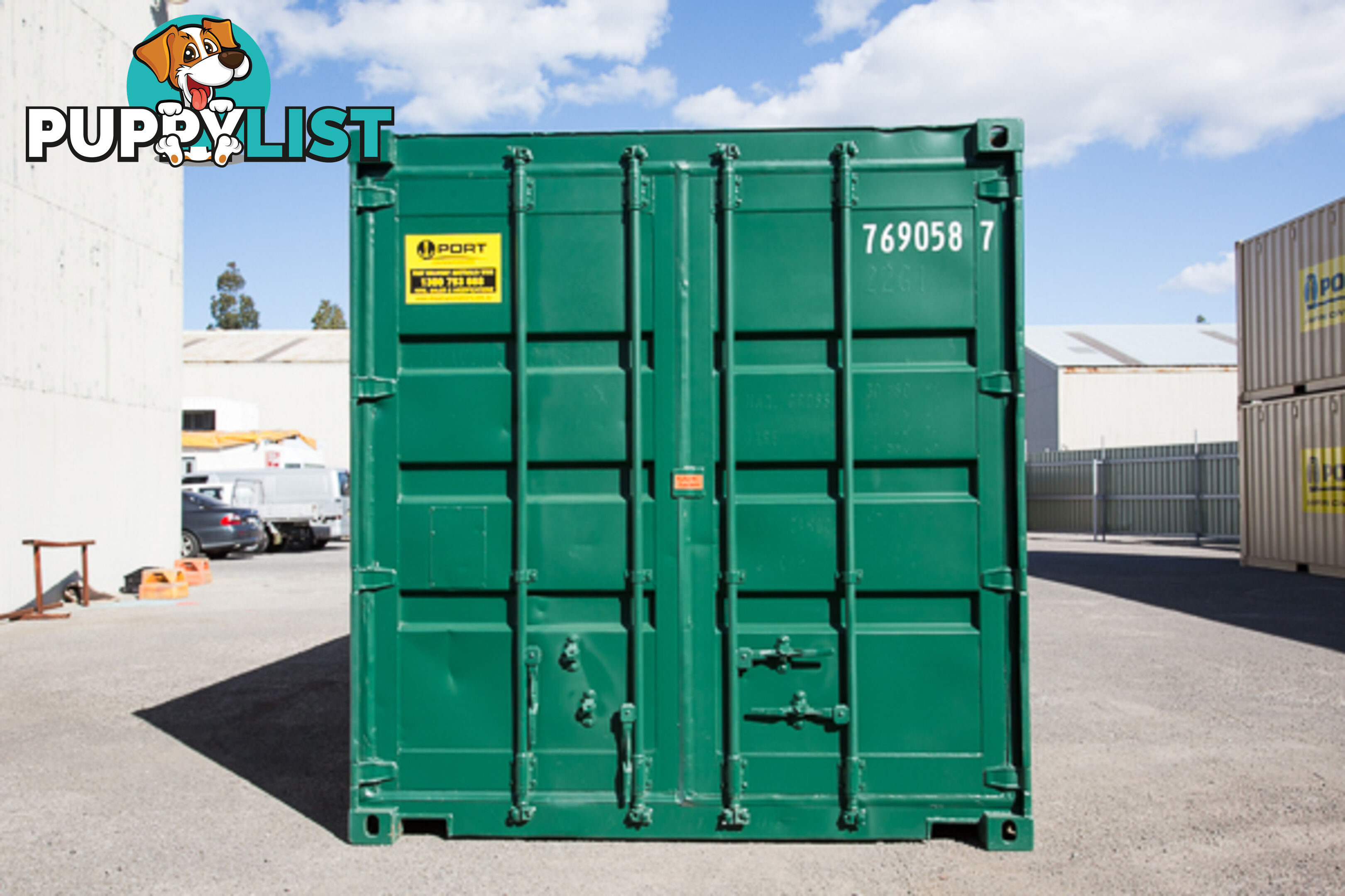 Refurbished Painted 20ft Shipping Containers Geelong - From $3850 + GST