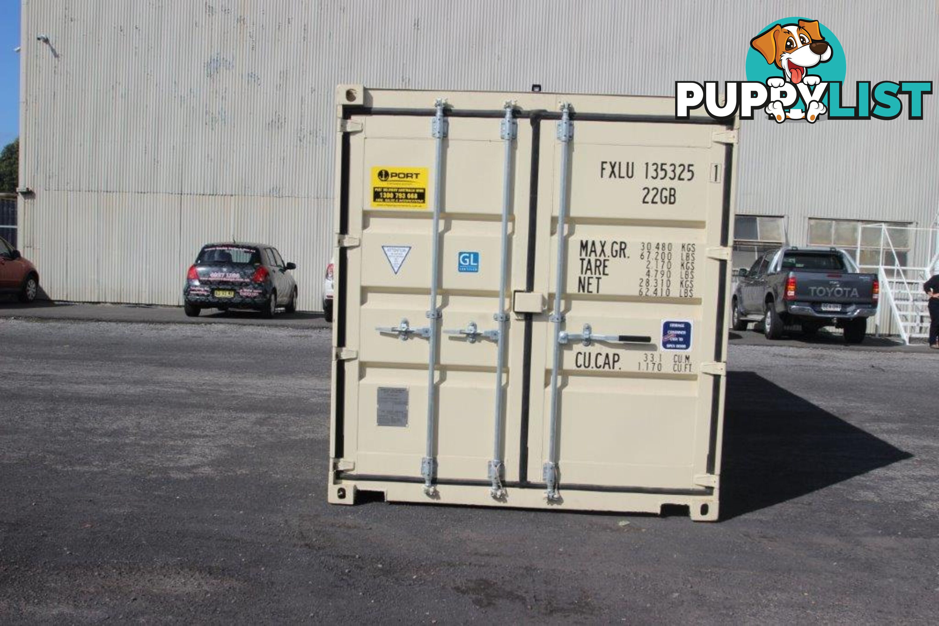 New 20ft Shipping Containers Moruya - From $6450 + GST
