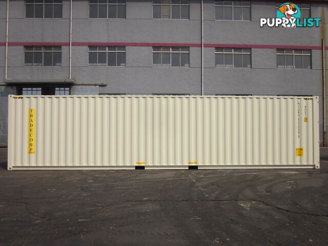 New 40ft High Cube Shipping Containers Singleton - From $7950 + GST