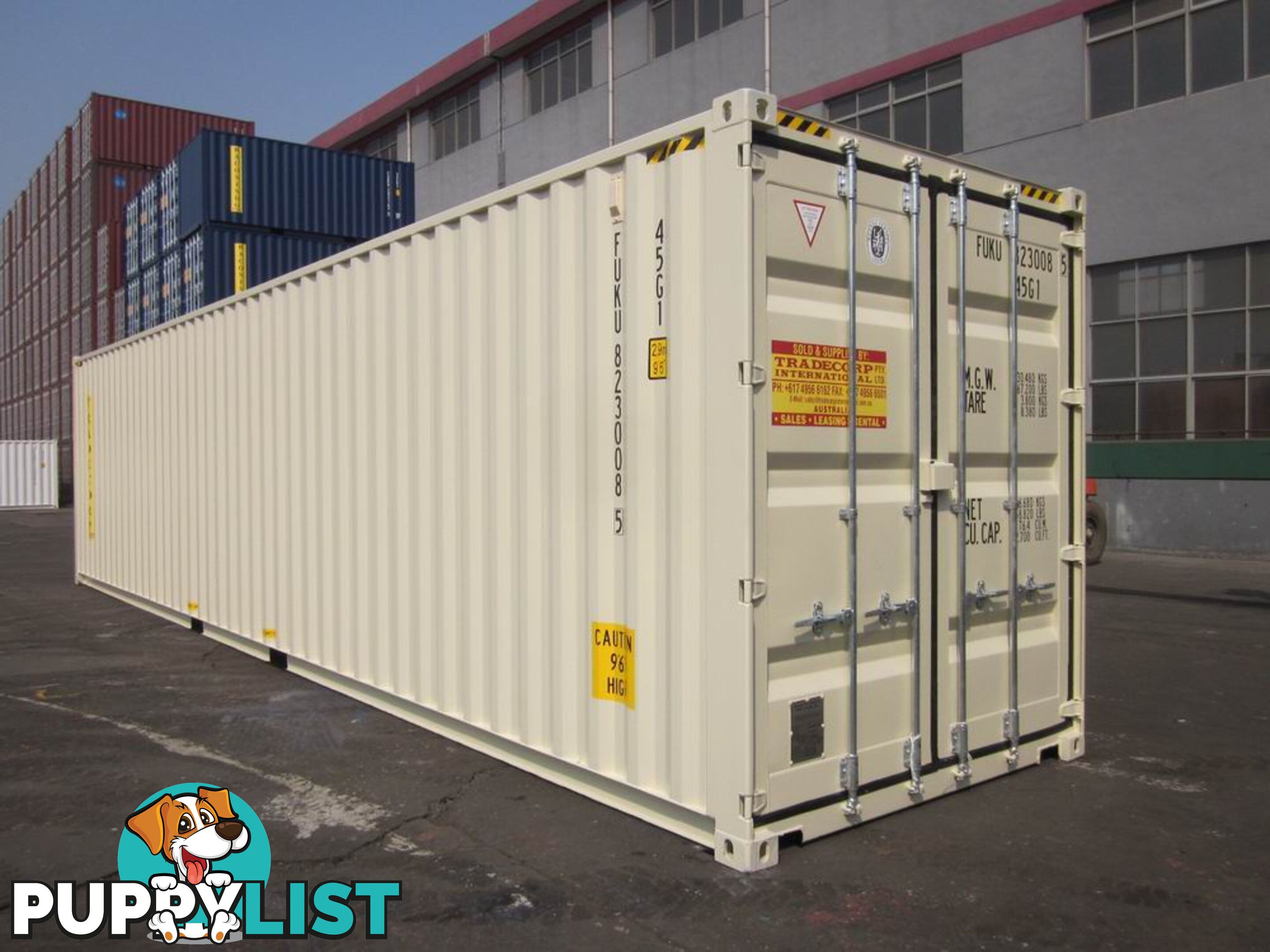 New 40ft High Cube Shipping Containers Bulahdelah - From $7950 + GST