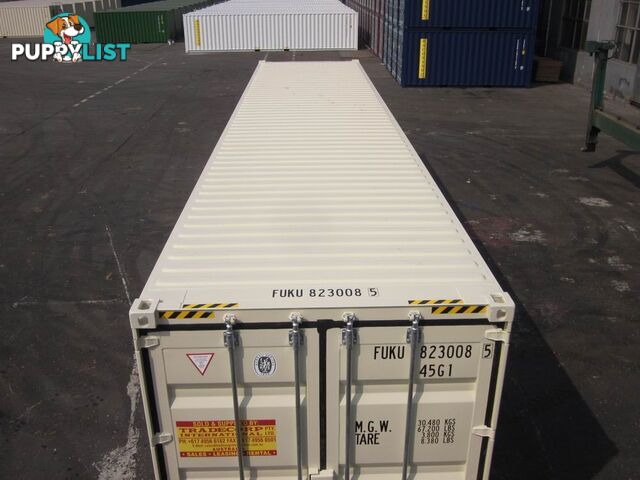 New 40ft High Cube Shipping Containers Gungahlin - From $8350 + GST