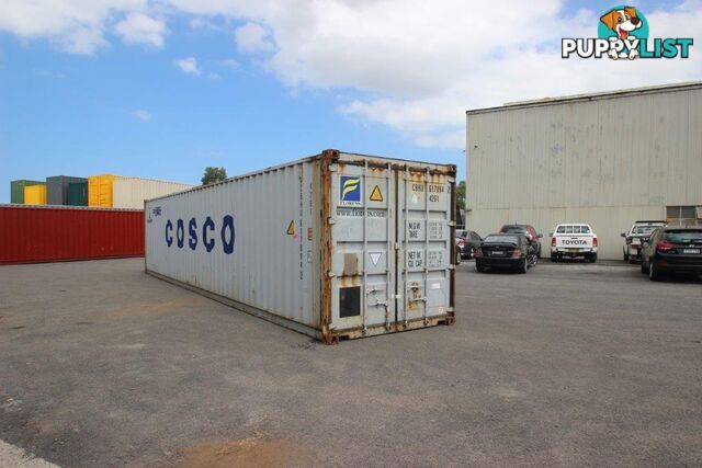 Used 40ft Shipping Containers Maryborough - From $3150 + GST