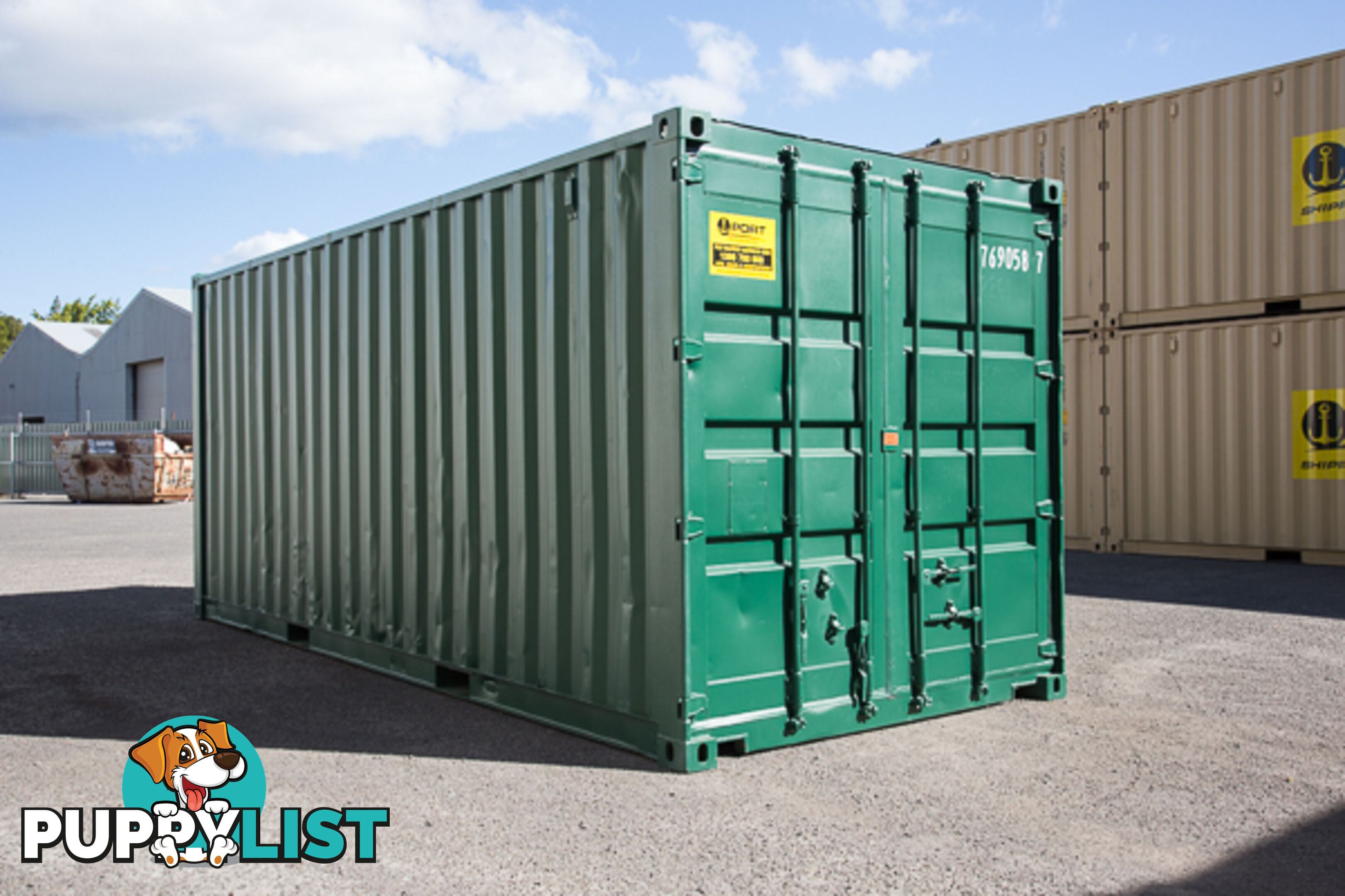 Refurbished Painted 20ft Shipping Containers Young - From $4350 + GST