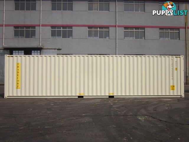 New 40ft High Cube Shipping Containers Stroud - From $7950 + GST