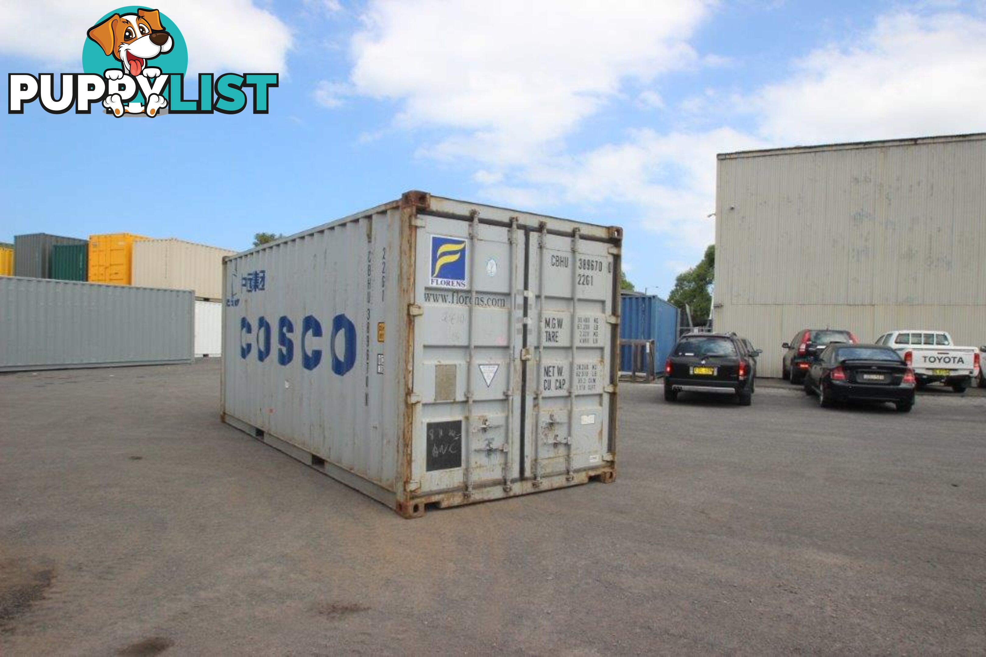 Used 20ft Shipping Containers Cessnock - From $3650 + GST