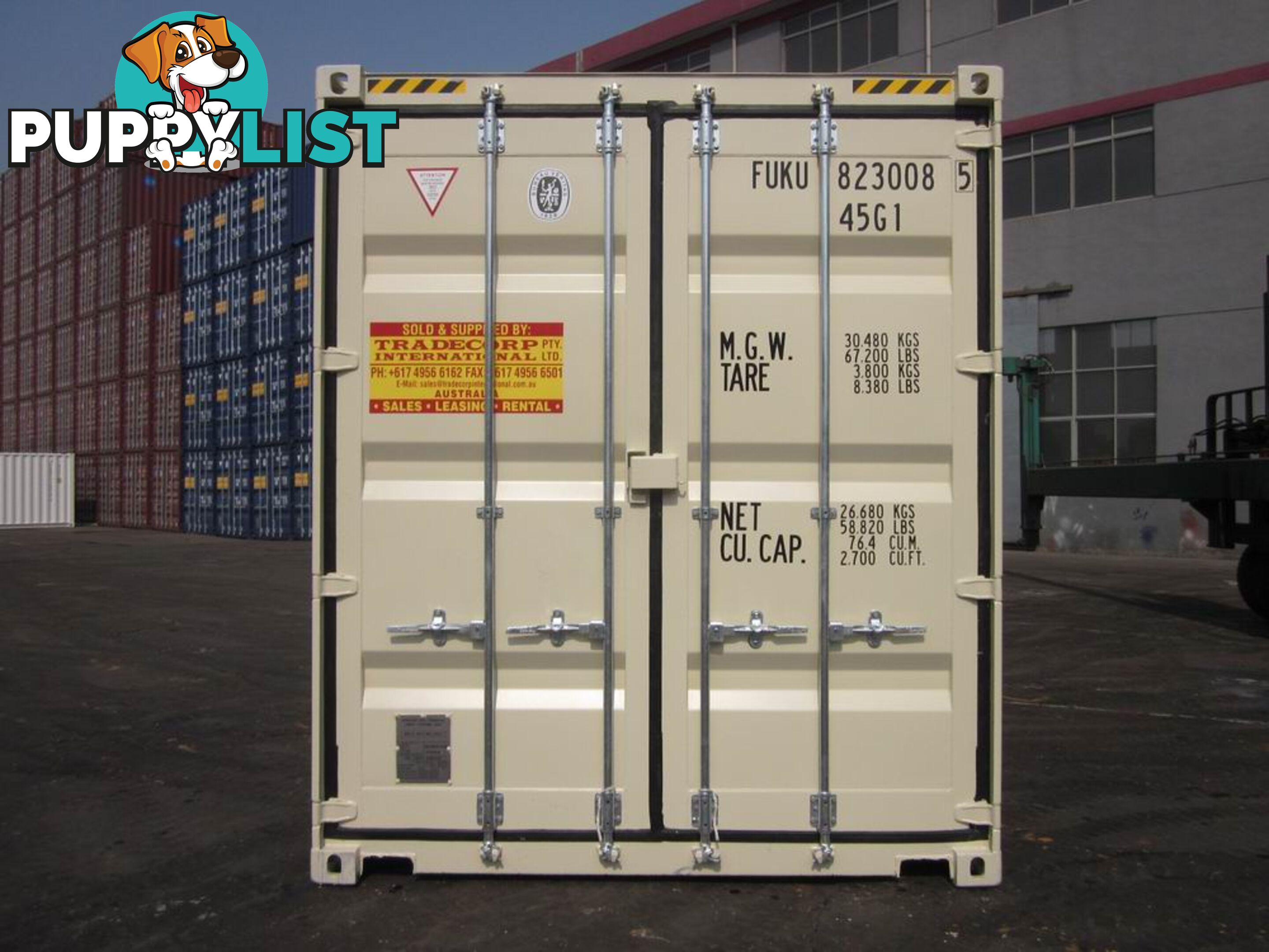 New 40ft High Cube Shipping Containers Agnes Water - From $7900 + GST