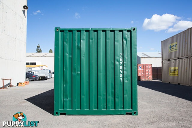 Refurbished Painted 20ft Shipping Containers Orange - From $3950 + GST